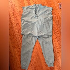 Figs Seaglass Scrub Set